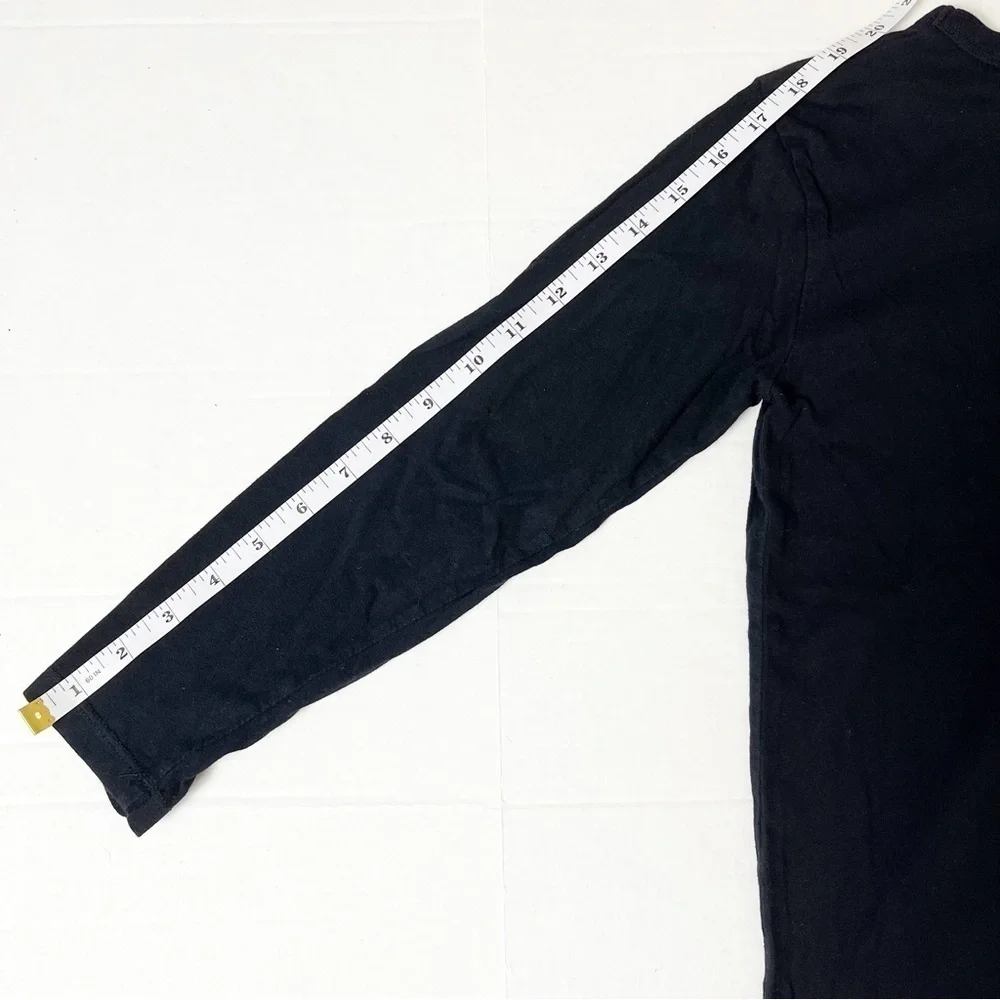 CHILDREN’S PLACE Black Long Sleeve Graphic Tee - Medium
